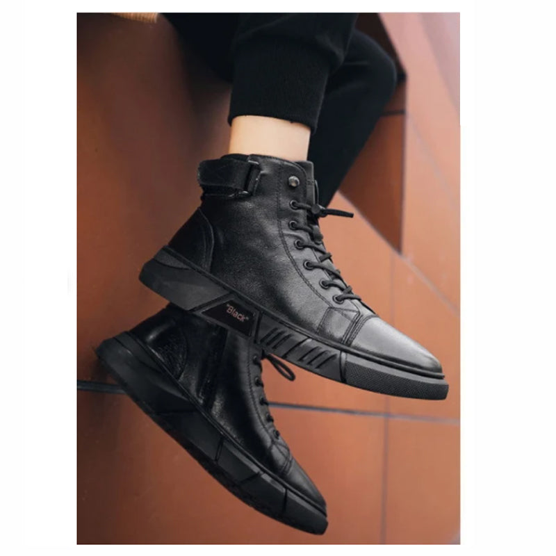 Lucian™ |  Schwarze warme Stiefel