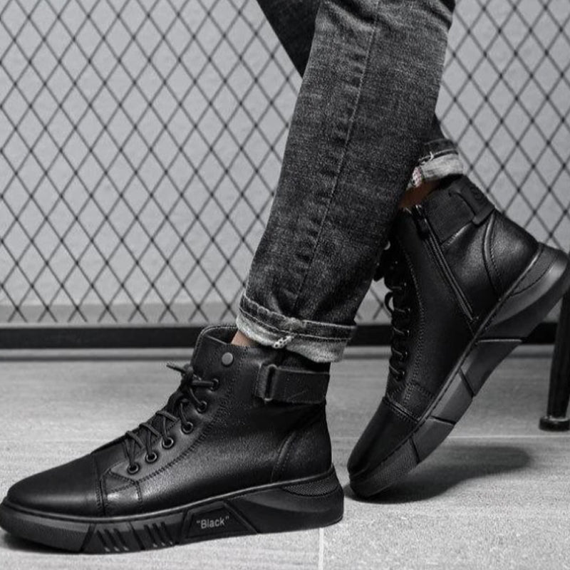 Lucian™ |  Schwarze warme Stiefel