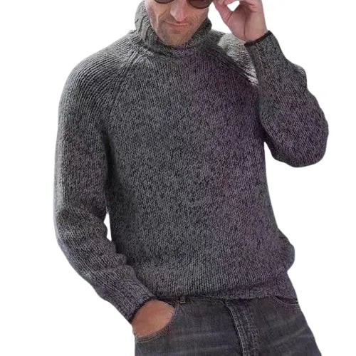 Herren Kaschmir Rollkragenpullover