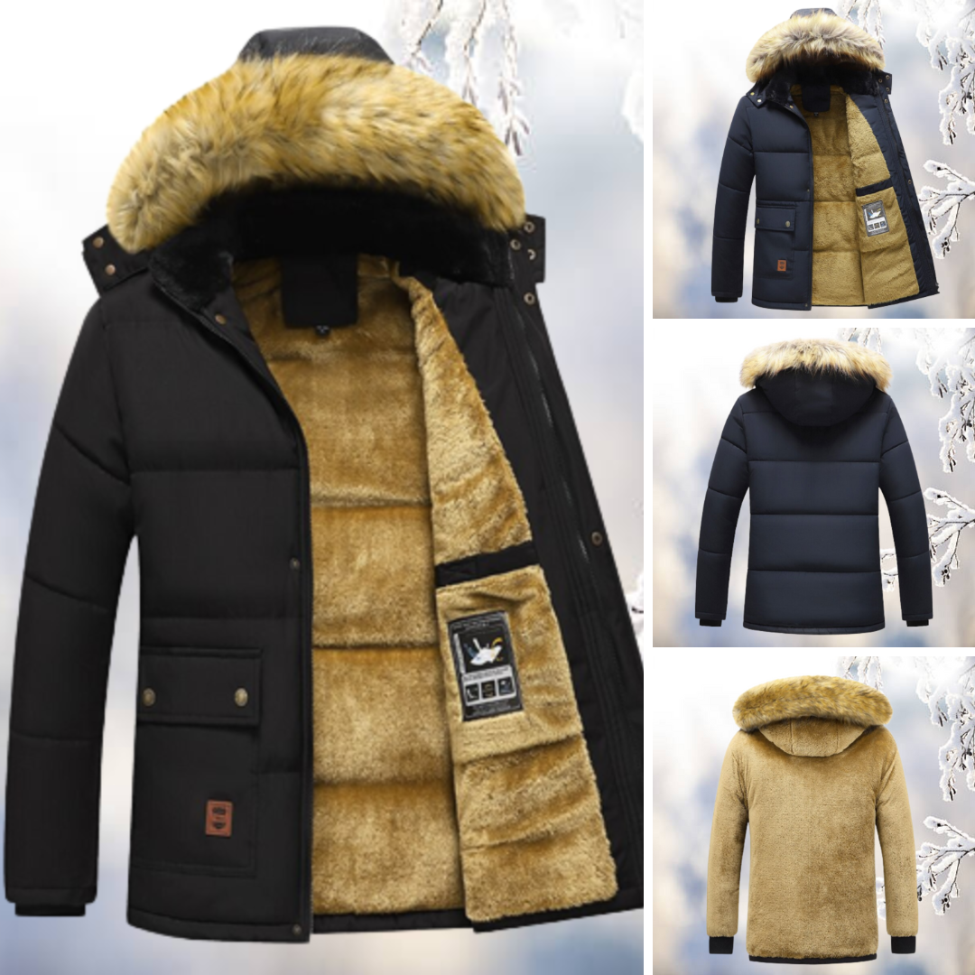 Armando™ | Wasserdichter Parka mit Fellkapuze