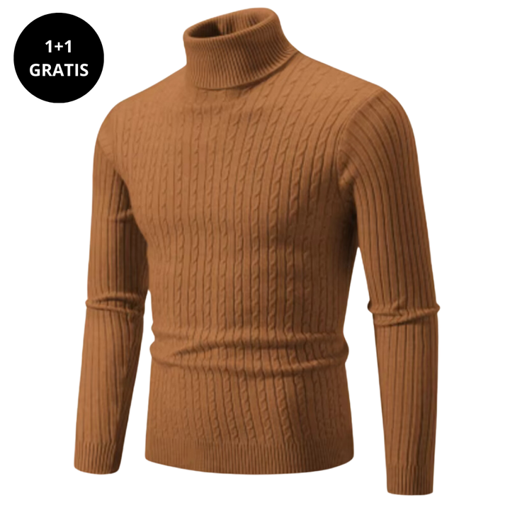 Enzo™ | Warmer Strickpullover Mit Rollkragen