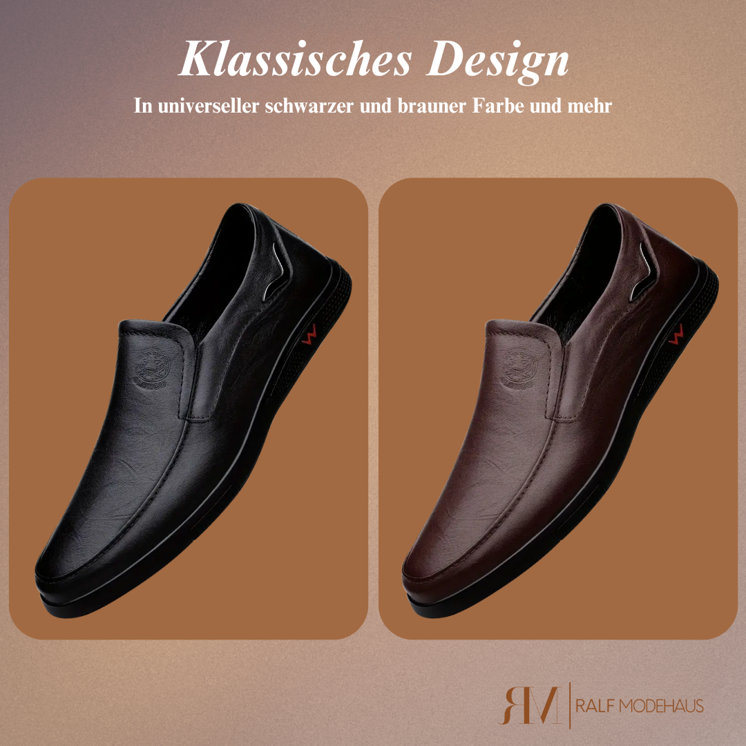 Sebastian – Weiche Lederschuhe mit Gummisohle