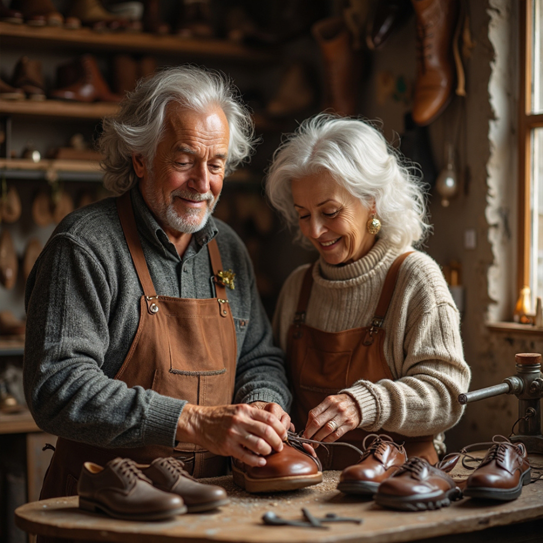 Hunter – Herren-Schuhe in großen Größen mit einfarbigem Design