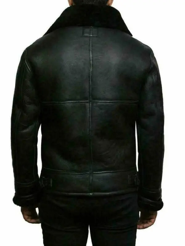 Max™ - Vegane Leder-Winterjacke