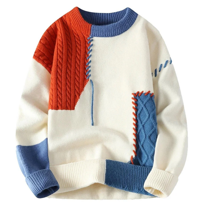 Taylor™ | Unisex Eleganter Color-Block Pullover | Chic