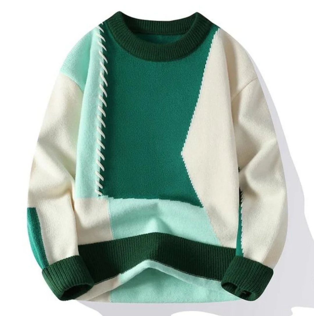 Taylor™ | Unisex Eleganter Color-Block Pullover | Chic