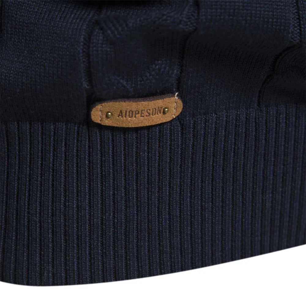 Elio™ | Herren Rollkragenpullover mit Retro-Muster