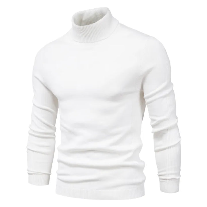 Herren Casual Unifarben Rollkragenpullover - Erfrischende Farbtöne